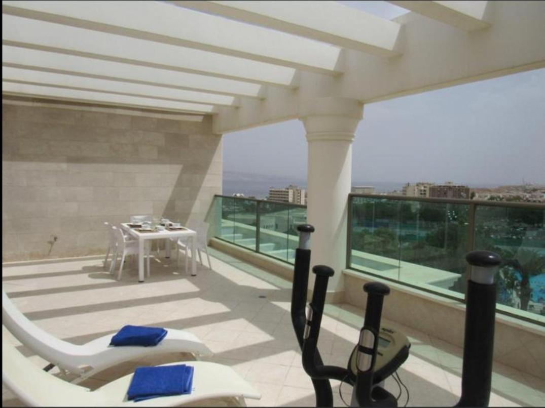 Exclusive Top Luxury Penthouse Near The Sea With Privat Roof-Pool Lejlighed Eilat Eksteriør billede